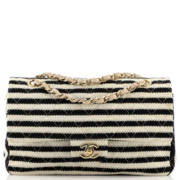 Chanel Coco Sailor Flap Bag Quilted Jersey Medium