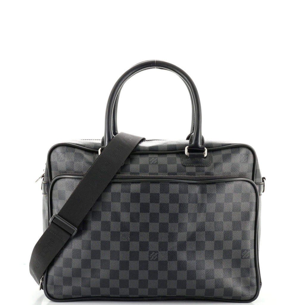Louis Vuitton Icare Laptop Bag Damier Graphite Black 1579294