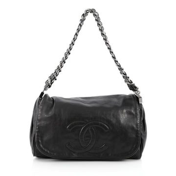Chanel Rock and Chain Shoulder Bag Lambskin Medium