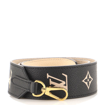 Louis Vuitton Bandouliere Shoulder Strap Bicolor Monogram Empreinte Giant