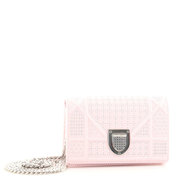 Christian Dior Diorama Flap Bag Cannage Embossed Calfskin Baby