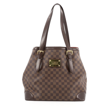 Louis Vuitton Hampstead Handbag Damier GM Brown