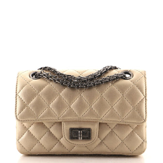 Chanel Reissue 2.55 Flap Bag Quilted Sheepskin Mini