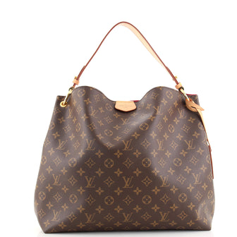 Louis Vuitton Graceful Handbag Monogram Canvas MM