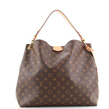 Louis Vuitton Graceful Handbag Monogram Canvas MM