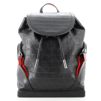 Christian Louboutin Explorafunk Backpack Embossed Leather