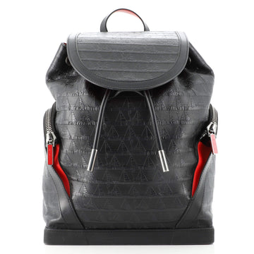 Christian Louboutin Explorafunk Backpack Embossed Leather