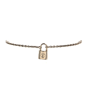 Louis Vuitton Lockit Chain Bracelet Sterling Silver