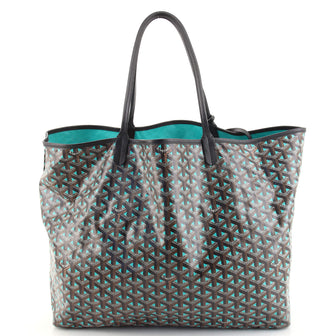 Goyard Saint Louis Tote Claire Voie Coated Canvas GM