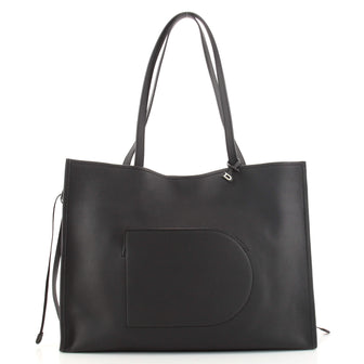 Delvaux D Tote Leather