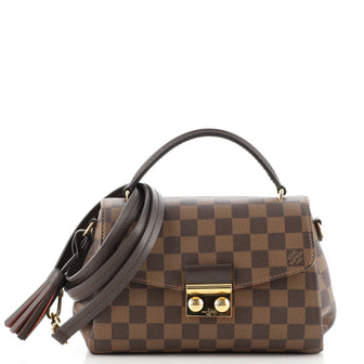 Louis Vuitton Croisette Handbag Damier