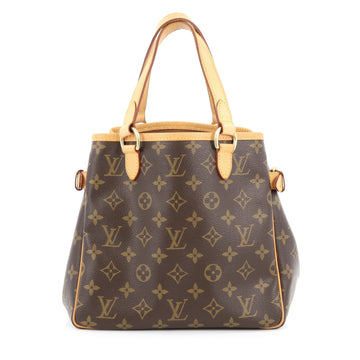 Louis Vuitton Batignolles Handbag Monogram Canvas Brown