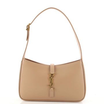 Saint Laurent Le 5 a 7 Hobo Leather Small