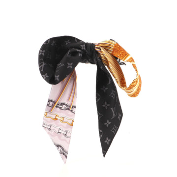 Louis Vuitton Chouchou Be Mindful Hair Scrunchie Printed Silk
