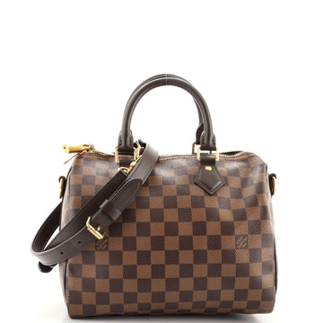 Louis Vuitton Speedy Bandouliere Bag Damier 25