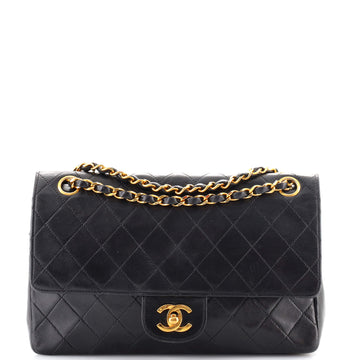 Chanel Vintage CC Chain Flap Bag Quilted Lambskin Medium