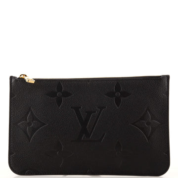 Louis Vuitton Neverfull Pochette Monogram Empreinte Giant Large