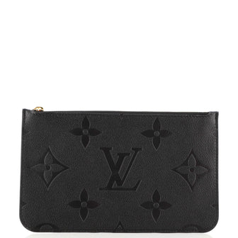 Louis Vuitton Neverfull Pochette Monogram Empreinte Giant Large