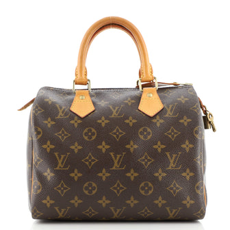 Louis Vuitton Speedy Handbag Monogram Canvas 25