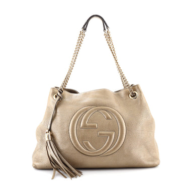 Gucci Soho Chain Strap Shoulder Bag Leather Medium