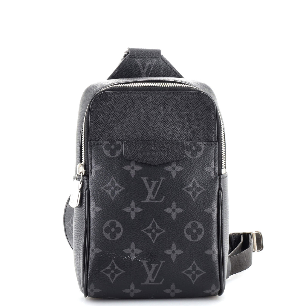 Louis Vuitton Outdoor Slingbag Monogram Taigarama Black 1583572