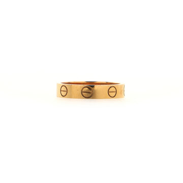 Cartier Love Wedding Band Ring 18K Yellow Gold