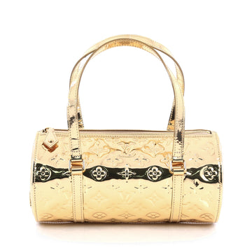 Louis Vuitton Papillon Handbag Miroir PVC 26 Gold