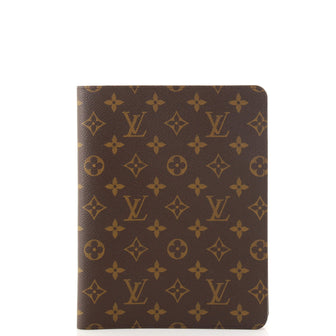Louis Vuitton Desk Agenda Cover Monogram Canvas