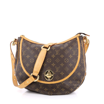 Louis Vuitton Tulum Handbag Monogram Canvas GM Brown