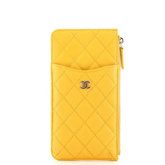 Chanel Classic Phone Case Pouch Quilted Caviar