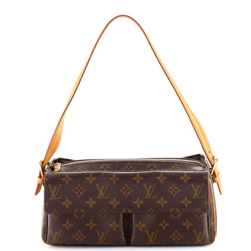 Louis Vuitton Viva Cite Handbag Monogram Canvas MM