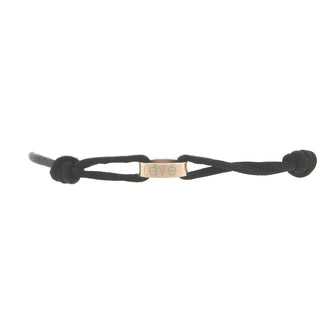 Cartier Charity Love Cord Bracelet Silk Cord with 18K White Gold