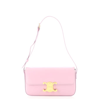 Celine Triomphe East-West Shoulder Bag Smooth Calfskin