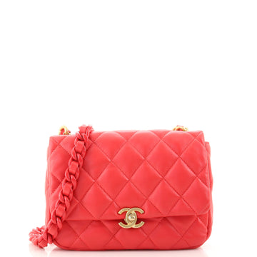 Chanel Candy Chain CC Flap Bag Quilted Lambskin Small