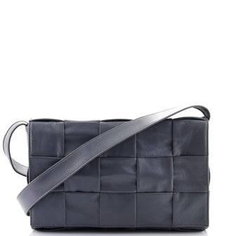 Bottega Veneta Cassette Crossbody Bag Maxi Intrecciato Leather