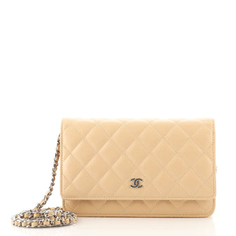 Chanel Wallet on Chain Quilted Caviar