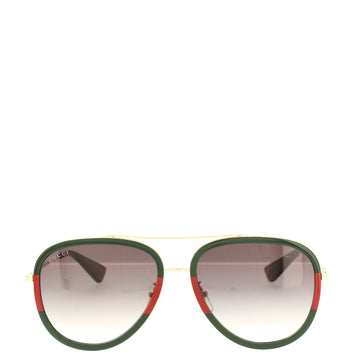 Gucci Bee Aviator Sunglasses Acetate and Metal