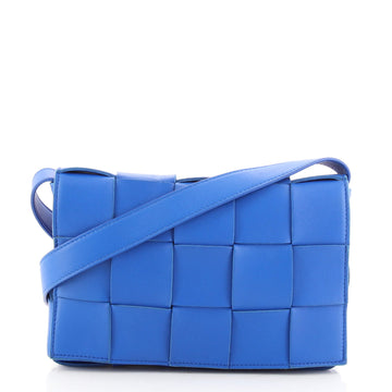 Bottega Veneta Cassette Crossbody Bag Maxi Intrecciato Leather