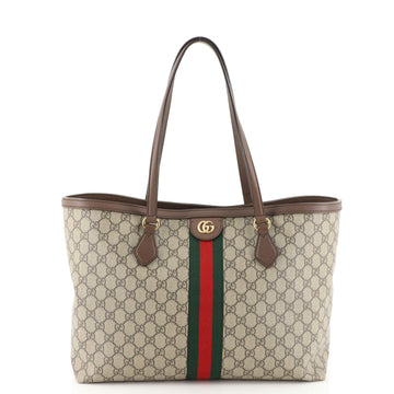 Gucci Ophidia Shopping Tote GG Coated Canvas Medium