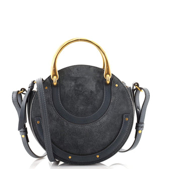 Chloe Pixie Crossbody Bag Leather and Suede Small