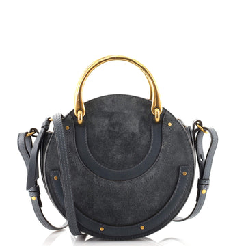 Chloe Pixie Crossbody Bag Leather and Suede Small