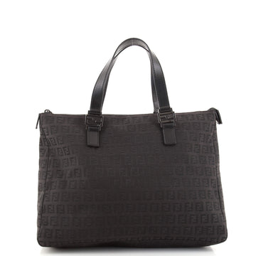 Fendi Vintage Shopping Tote Zucchino Canvas Medium
