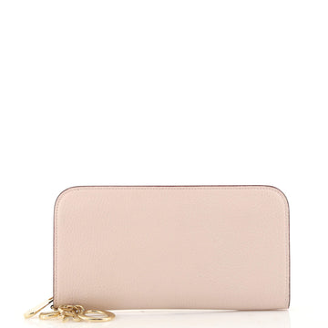 Christian Dior Diorissimo Voyageur Wallet Leather Long