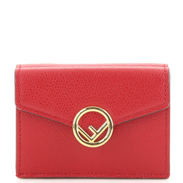 Fendi F is Fendi Trifold Wallet Leather Micro