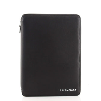 Balenciaga Everyday Zip Around Document Organizer Leather