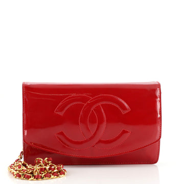 Chanel Vintage Timeless Wallet on Chain Patent