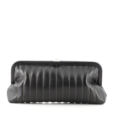 Chanel Mademoiselle Clutch Vertical Quilted Lambskin