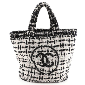 Chanel Beach Tote Printed Terry Cloth Large