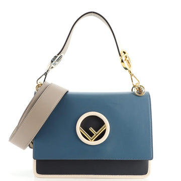 Fendi Kan I F Shoulder Bag Leather Medium