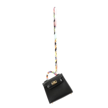 Hermes Kelly Twilly Bag Charm Tadelakt